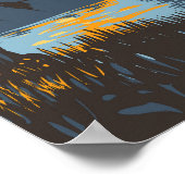 Prince Albert National Park Canada Reis  Poster (Hoek)