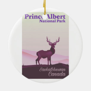 Prince Albert National Park, Saskatchewan, Canada Keramisch Ornament