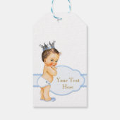 Prince Baby shower Cadeaulabel (Achterkant)