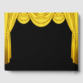 Prince Baby shower livre d'hôtes Black Gold Prince (Verso)