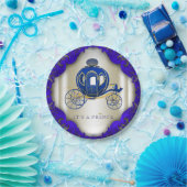 Prince Baby shower Papieren Bordje (Feest)