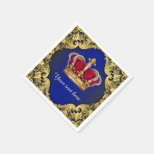 Prince Baby shower Servetten (Hoek)