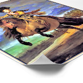 Prince Baltasar Carlos op Horseback Poster (Hoek)