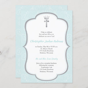 Prince Baptism Uitnodiging