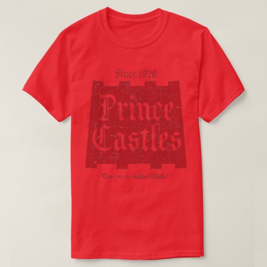Prince Castles Ice Cream T-shirt (Design voorkant)
