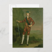 Prince Charles Edward Stuart Briefkaart (Voorkant / Achterkant)