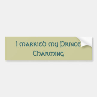 Prince Charming Bumpersticker
