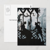 Prince Charming en Princess Briefkaart (Voorkant / Achterkant)