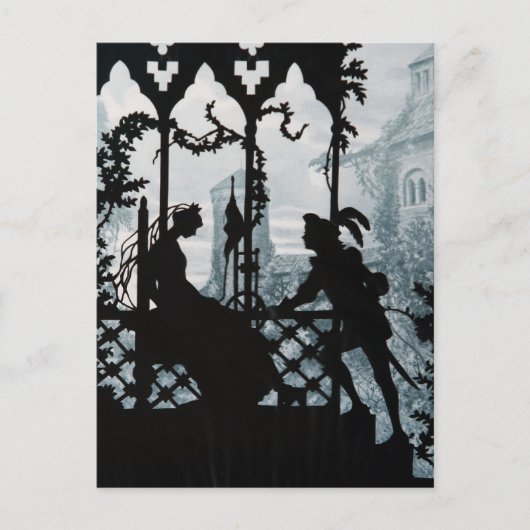 Prince Charming en Princess Briefkaart (Voorkant)