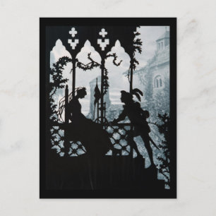 Prince Charming en Princess Briefkaart