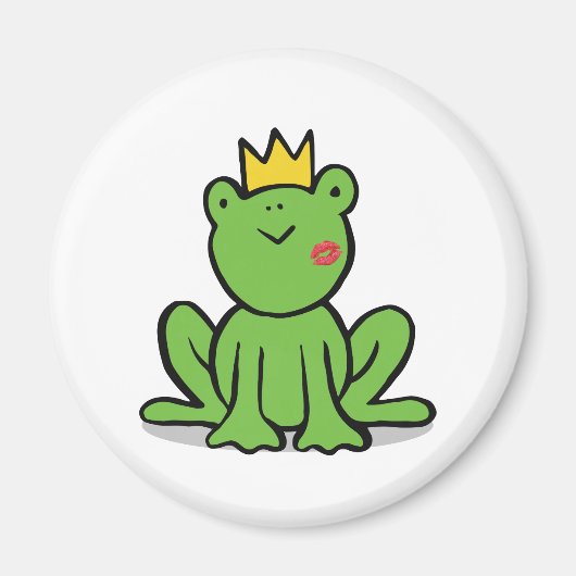 Prince Charming Frog Magnet (Devant)