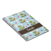 Prince Charming Frog Spiral Notitieboek Journal (Rechterzijde)