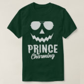 Prince Charming Funny Costume Funny Halloween Pomp T-shirt (Design voorkant)