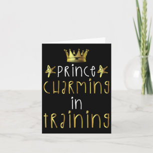 Prince Charming in training Hero Halloween Lazy Co Kaart