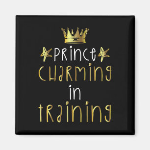 Prince Charming in training Hero Halloween Lazy Co Magneet