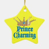 Prince Charming Keramisch Ornament (Achterkant)