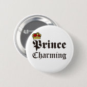 Prince Charming Ronde Button 5,7 Cm (Voorkant /achterkant)