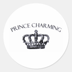 Prince Charming Ronde Sticker