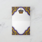 Prince de l'or bleu Couronne Roi Merci (Intérieur)