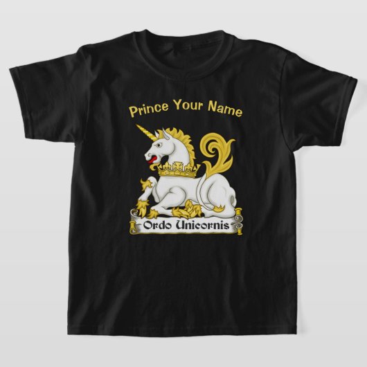 Prince de l'Ordre du T-shirt Unicorn (Poser)