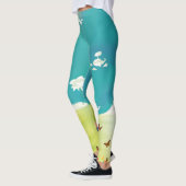 PRINCE DES BALEINES BALEINES REGARDANT LES Legging (Gauche)