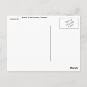 Prince Edward Island, Canada Briefkaart (Achterkant)