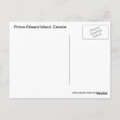 Prince Edward Island, Canada Briefkaart (Achterkant)