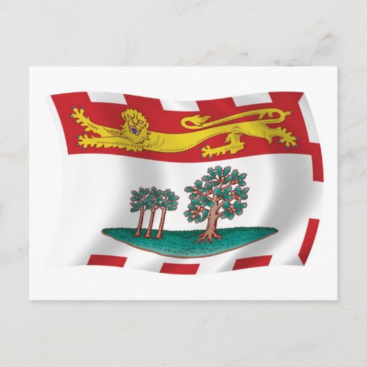 Prince Edward Island Flag Briefkaart (Voorkant)