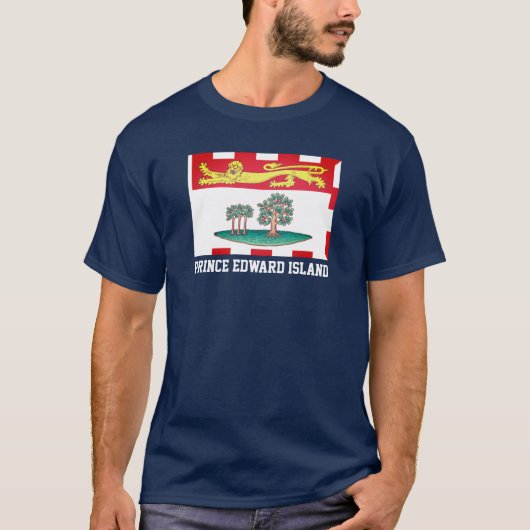 Prince Edward Island Flag T-shirt (Voorkant)