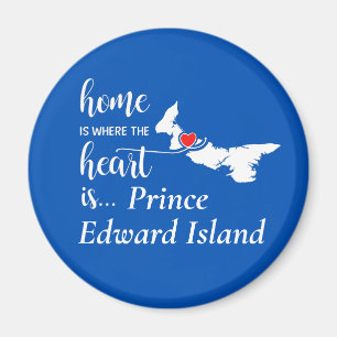 Prince Edward Island Home is waar Heart Magneet