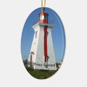 Prince Edward Island-Lighthouse Keramisch Ornament (Links)