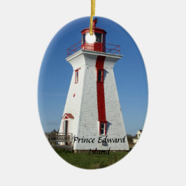 Prince Edward Island-Lighthouse Keramisch Ornament