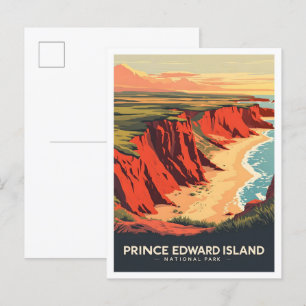 Prince Edward Island Nationaal Park Canada Reizen Briefkaart