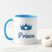 Prince Et Princesse Typographie Moderne Café Mug