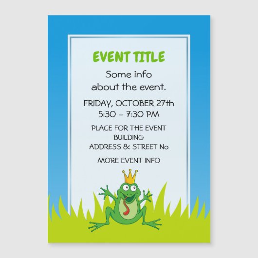 Prince Frog (Voorkant)