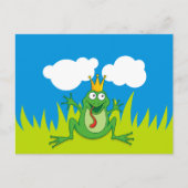 Prince Frog 5,6 inch x 4,25 inch Briefkaart (Voorkant)