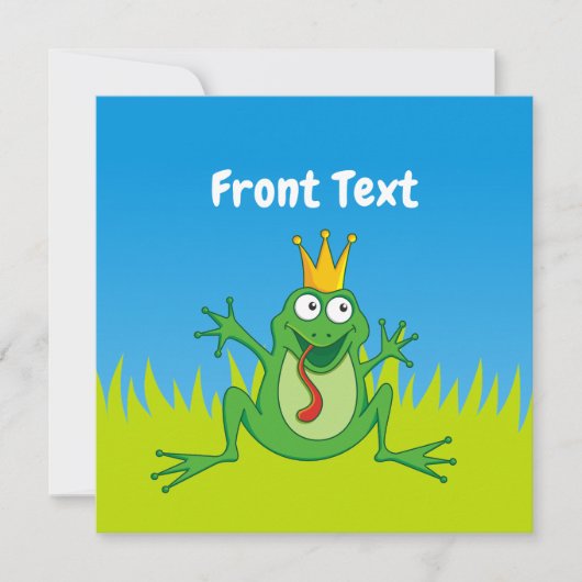 Prince Frog Kaart (Voorkant)