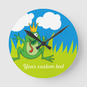 Prince Frog Ronde Klok