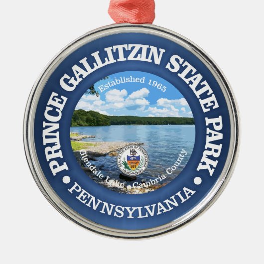 Prince Gallitzin SP Metalen Ornament (Voorkant)
