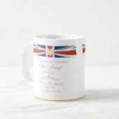 Prince George de tasse de souvenir de Cambridge (Devant gauche)