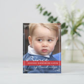 Prince George en Prince William Briefkaart (Staand voorkant)