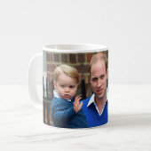 Prince George en Prince William Koffiemok (Voorkant links)
