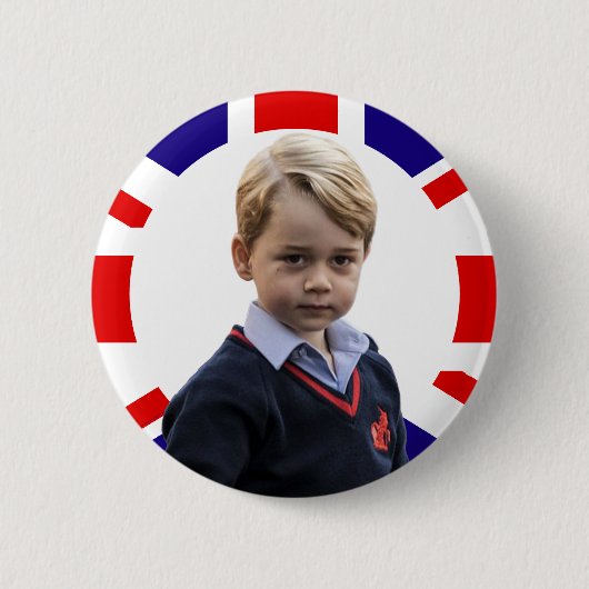 Prince George Royal Baby Button (Voorkant)