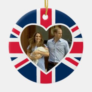 Prince George - William & Kate Keramisch Ornament