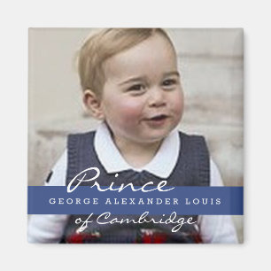 Prince George - William & Kate Magneet