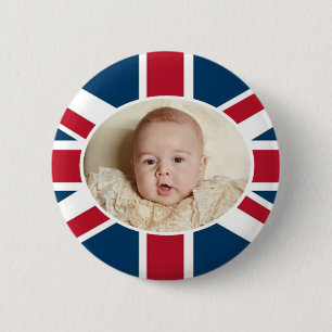 Prince George - William & Kate Ronde Button 5,7 Cm