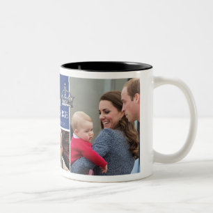 Prince George - William & Kate Tweekleurige Koffiemok