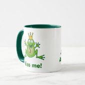 Prince grenouille, Embrasse-moi ! Tasse à deux cou (Devant gauche)