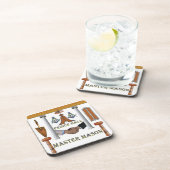 Prince Hall Master Mason Drankjes Onderzetter (Rechterzijde)