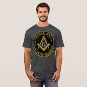 Prince Hall Wereldwijde Broederschap PHA Masonic T-shirt (Voorkant volledig)